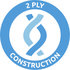 2-ply construction for strength and durability 2-ply wool telenzo