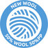 all the natural characteristics of wool with the added benefits of polypropylene wool blend telenzo