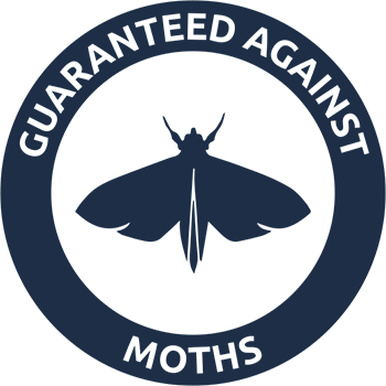Guaranteed against moths Guaranteed against moths